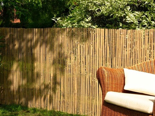 Bamboo slat fence - slat, screen