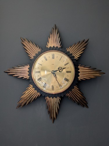 Vintage metamec sunburst wall - metamec,