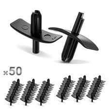 50x mounting clips radiator