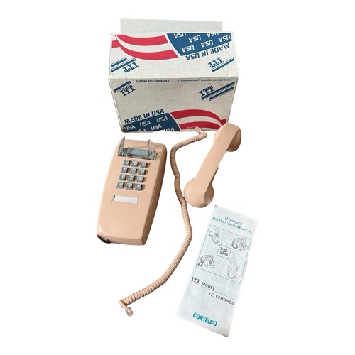 Vintage itt cortelco - cortelco, beige