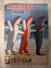 Inflatable Grey Shark Costume