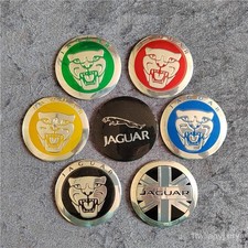 4PCS 60mm 65mm 56mm for Jaguar Car Wheel Center Hub Cap Badge Emblem Sticker