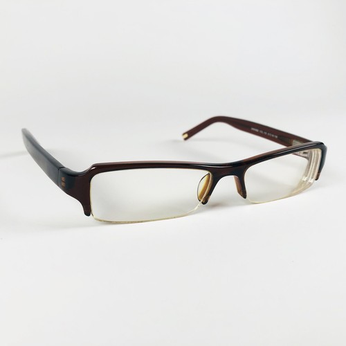 Fcuk eyeglasses brown half rim - fcuk,