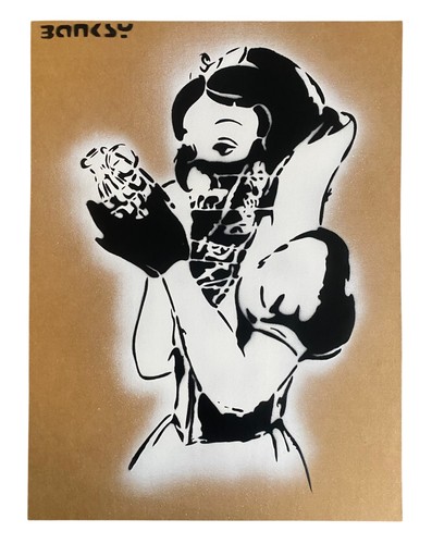 Banksy 2015 rare - rare, stencil