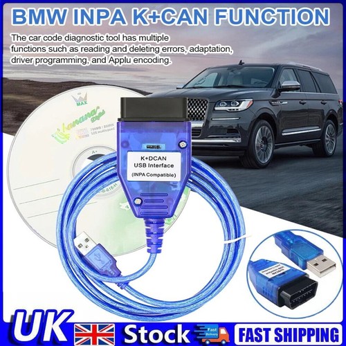 Dcan obd2 cable with switch - k+dcan,