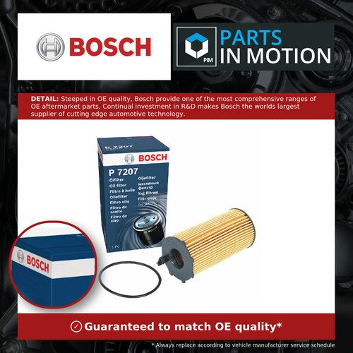 Oil filter f026407207 bosch - oil,