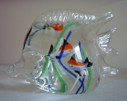Hand blown murano glass - hand,