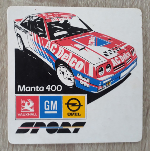 Opel manta 400 - 400, promotional