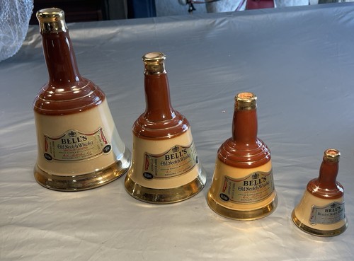 Set bells ceramic whisky - set, 4