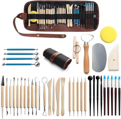 Clay tools 40pcs - clay,