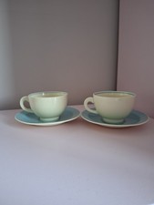 Two Susie Cooper Blue and