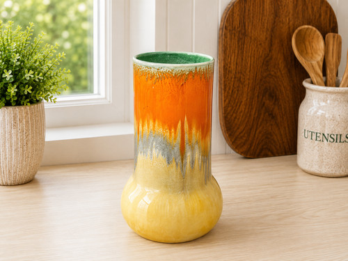 Shelley drip glaze - drip, vase
