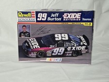 Rare Revell 99 Jeff Burton 'Exide Batteries' Taurus Nascar Model Kit 1/24