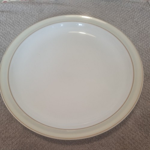 Denby linen dinner plate - linen,