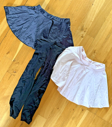 Ballet dancewear set black - set:,