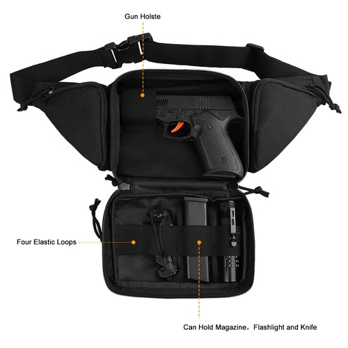 Tactical fanny pack concealed - fanny,