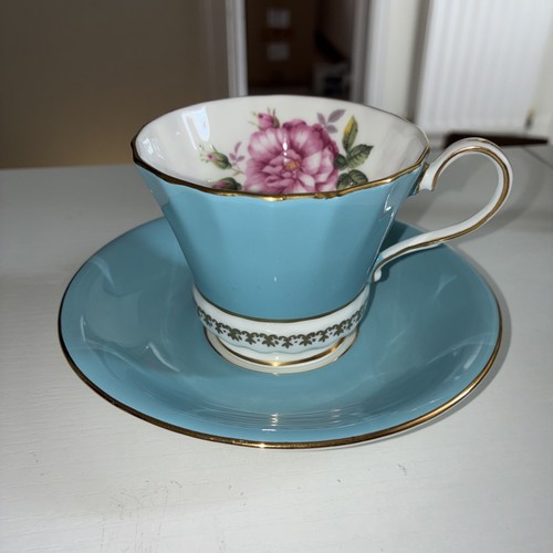 Vintage aynsley turquoise blue - turquoise,