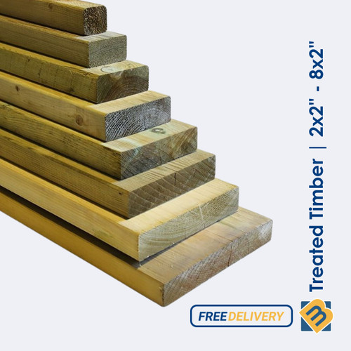 Treated timber - treated,