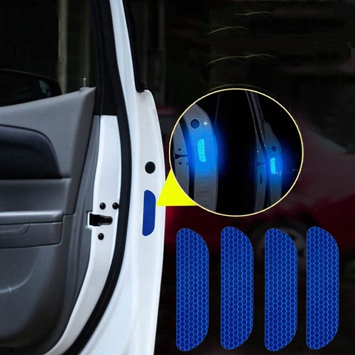 4pcs reflective blue car - 4pcs,