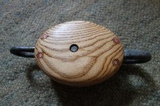 Vintage ships pulley oak