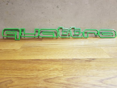 Audi quattro bumper - quattro,