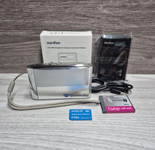 Sony Digital Camera Cybershot DSC-T5 5.1MP Silver Tested New Charger 512MB card