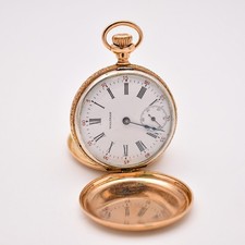 1902 Waltham 7J 14k Solid Gold