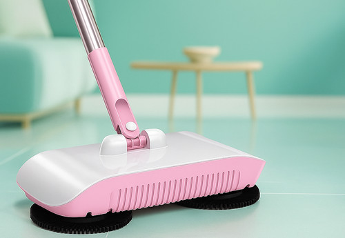 Hand push floor sweeping - hand,