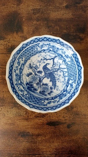 Japanese blue white - &, imari