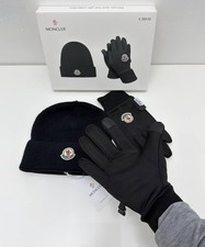 MONCLER Hat and Gloves Gift Set in ONE SIZE in BOX Express delivery