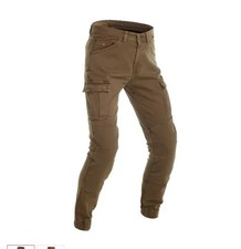 Richa Apache Textile Motorbike Motorcycle Trousers Mens CE Jeans Khaki UK 30 LA