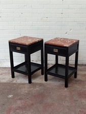 Pair Of Antique Lacquered
