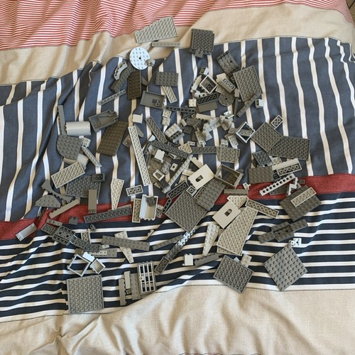 Lego mixed light grey bundle - lego,