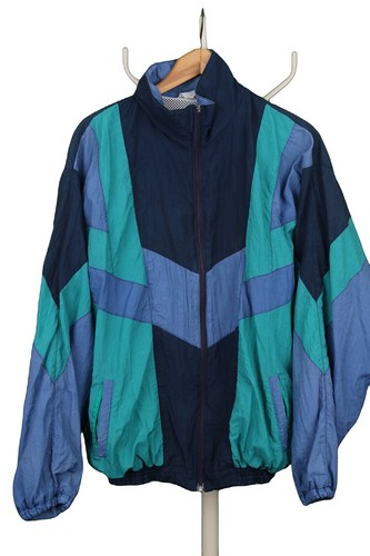 Vintage shell jacket - shell, blue