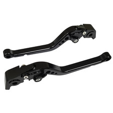 Long Black Clutch & Brake Levers - Ducati Multistrada 1200 / 1260 / S / GT