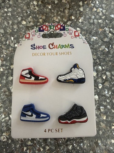 Jordan jibbitz crocs shoe