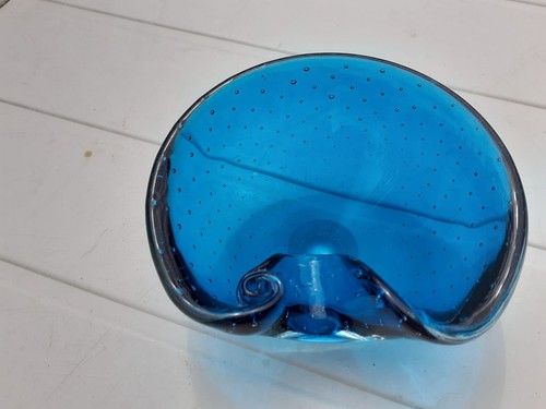 Murano bubble glass bowl - glass,