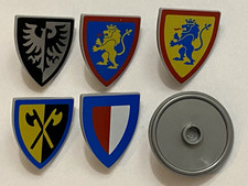 LEGO Castle Choose your Shield 3846 Black Falcons Lion Knights Kingdom case