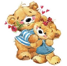 TEDDY BEAR (11) CROSS STITCH