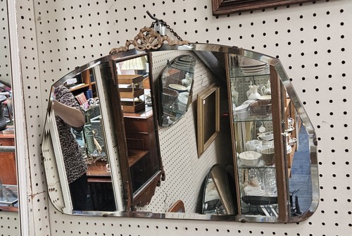 Vintage art deco frameless - vintage,