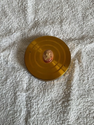 Vintage cameo loose powder - vintage,