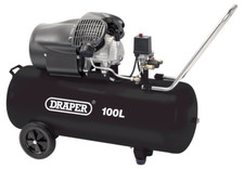 Draper 100L TWIN V OIL