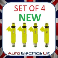 Set of 4 Yellow Fuel
