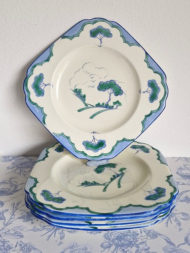 Art deco vintage - art, plant
