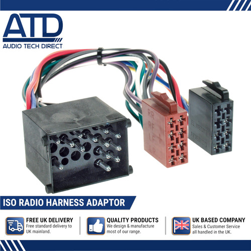 Iso radio cable for bmw - radio, 3