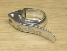 Salsa 35mm Seatpost Clamp Quick Release Silver Retro MTB