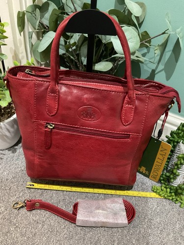 Rowallan tomato red - red, leather