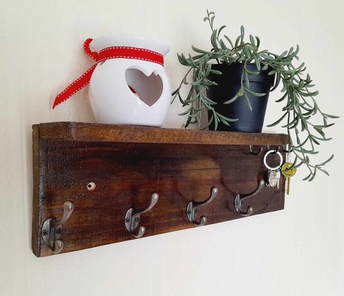 Coat rack hanger - coat, wooden