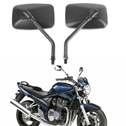 10mm black rectangle - black, rearview