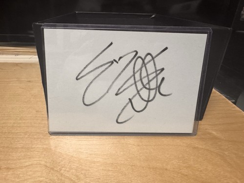Sylvester stallone signed - sylvester,